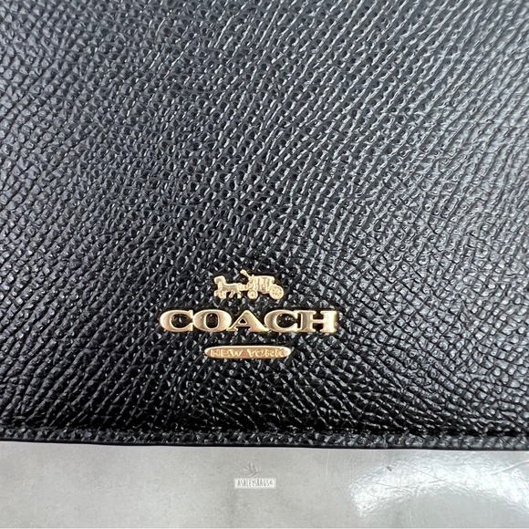 Coach Bifold Wallet In Black - Picture 2 of 6